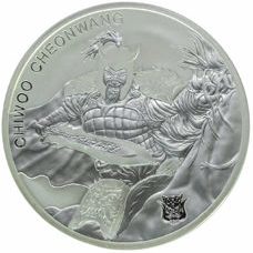 1 Unze - Südkorea Chiwoo Cheonwang 2018 Privy Scrofa