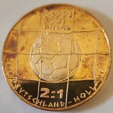 Fussball Weltmeisterschaft 1974 Gilded