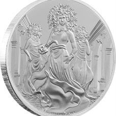 1 oz - Iles Niue « créatures de la mythologie grecque » - Gorgon 2016 Preuve