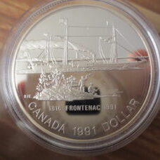 Kanada - Dollar S.S. Frontenac 1991 Proof