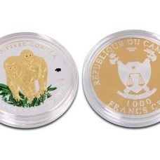 1 Unze - Kamerun "Bull & Bear" Gorilla 2010