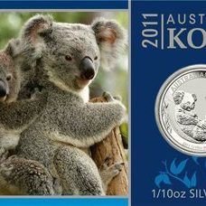 1/10 Unze - Koala 2011 im Blister