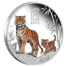 1 oz - Lunar III Tigre coloré PP