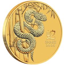 1/20 oz d'or - Lunar III Serpent 2025