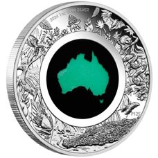 1 oz - Australia Great Southern Land - Chrysopras 2024 PP