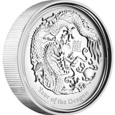 1 Unze - Lunar II Drache 2012 High Relief Proof