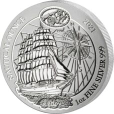 1 Unze - Ruanda "Nautical Ounce" Sedov 2021