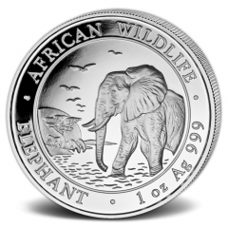 1 oz - Somalie Elephant 2010