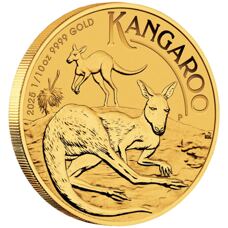 1/10 oz d'or - Kangourou 2025