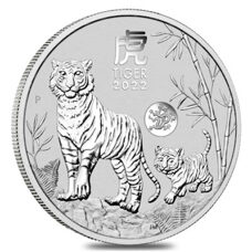 1 oz - Lunar III Tigre 2022 Privy Dragon