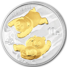 China - Panda 2022 Gilded