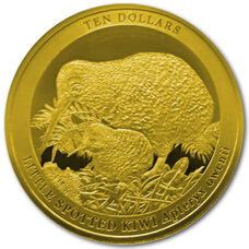 1/4 Unze Gold - Neuseeland Kiwi 2022 Proof