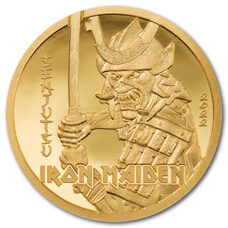 0,5 Gramm Gold - Cook Islands Iron Maiden Senjutsu 2022 Proof