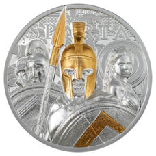 3 Unzen - Cook Islands Sparta 2023 Ultra High Relief Proof