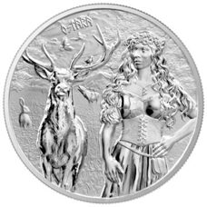 1 Unze - Germania Mint - Valkyries Series: Ostara 2023
