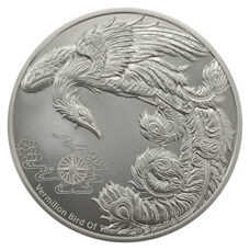 1 oz - Samoa "Four Guardians" Vermilion Bird 2023