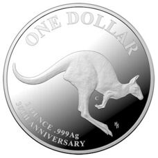 1 Unze - RAM Kangaroo "30 Years" 2023 Proof