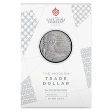 1 Unze - St. Helena "Trade Dollar Series" US Trade Dollar 2023 Coin Card