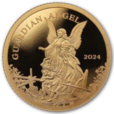 0.5 Gramm Gold - Cook Islands Guardian Angel 2024 Proof