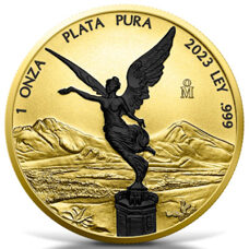 1 Unze - Libertad 2023 Gilded Black Platinum