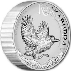 5 Unzen - Kookaburra 2024 Proof Gilded