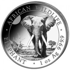 1 Unze - Somalia Elefant 2025