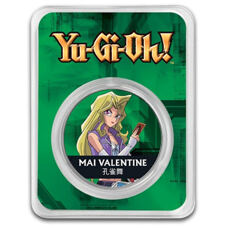 1 Unze - Niue 25 Jahre Yu Gi Oh! Mai Valentine 2024