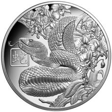 1 oz - Niue Lunar Serpent 2025 PP