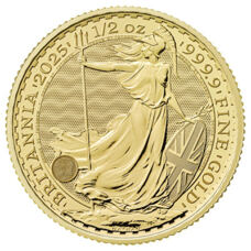 1/2 Unze Gold - Britannia 2025