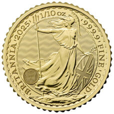 1/10 Unze Gold - Britannia 2025