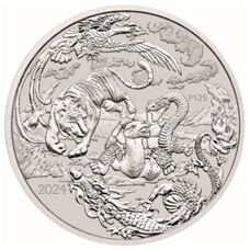 1 oz - Myths & Legends: Four Guardians 2024