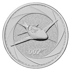 1 oz - UK James Bond : "Six Decades of 007" Les années 80 2025