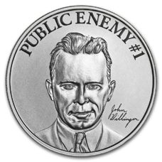 2 Unzen - USA "Public Enemy #1" John Dillinger