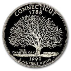 USA - Quarter Dollar - Connecticut 1999 Proof