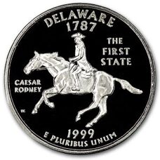 USA - Quarter Dollar - Delaware 1999 Proof