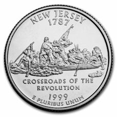USA - Quarter Dollar - New Jersey 1999 Proof