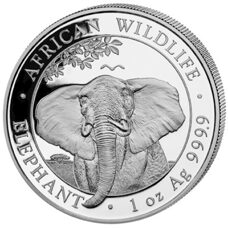 1 Unze - Somalia Elefant 2021