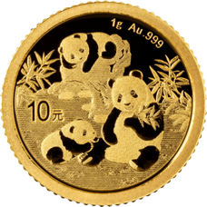 1 Gramm Gold - China Panda 2025