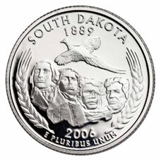 USA - Quarter Dollar - South Dakota 2006 Proof