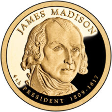 USA - Dollar - James Madison 2007 Proof