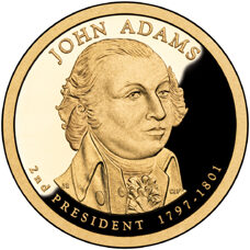 USA - Dollar - John Adams 2007 Proof