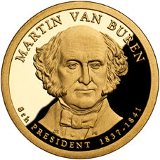 USA - Dollar - Martin Van Buren 2008 Proof