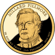 USA - Dollar - Millard Fillmore 2010 Proof