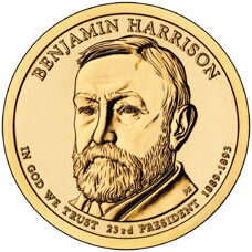 USA - Dollar - Benjamin Harrison 2012 BU