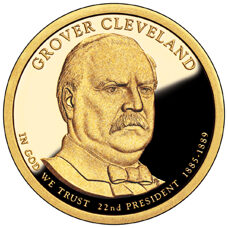 USA - Dollar - Grover Cleveland 2012 Proof