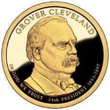 USA - Dollar - Grover Cleveland 2012 Proof