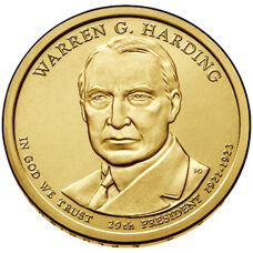 USA - Dollar - Warren G. Harding 2014 BU