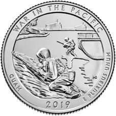 USA - Quarter Dollar - Guam War in the Pacific National Historical Park 2019 BU