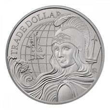1 Unze - St. Helena "Trade Dollar Series" Modern British Trade Dollar 2022
