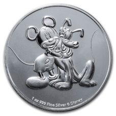 1 oz - Niue Disney Mickey & Pluto 2020